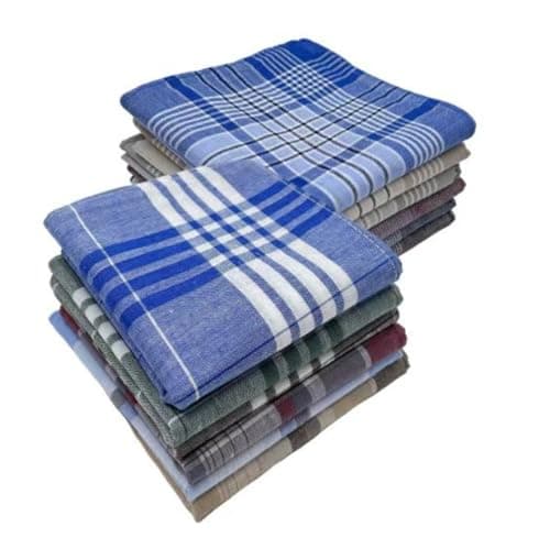 Yamoloz handkerchief for men cotton 12 Pack