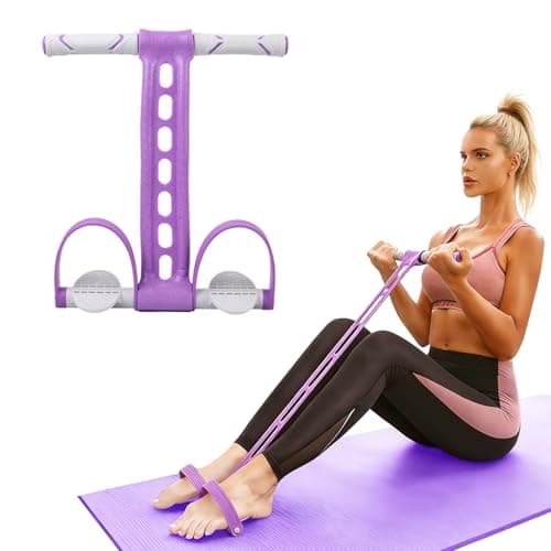 Pedal Resistance Bands with Handles Exercise Bands Multifunction Tension Rope Fitness for Working Out Arm Abs Legs Stretch Bands
