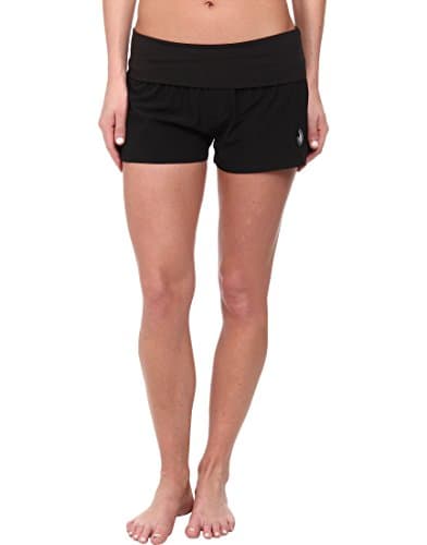 Body Glove Women's Smoothies Seaside Solid 2" Vapor Board Shorts, Black, X-Small