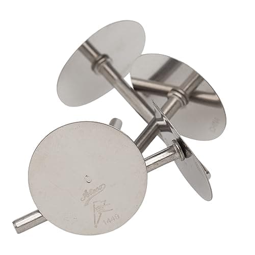 Ateco 1449 Stainless Steel Cake Pan Heating Core - 4/Pack, 4" x 3" x 2" (Length x Width x Height)