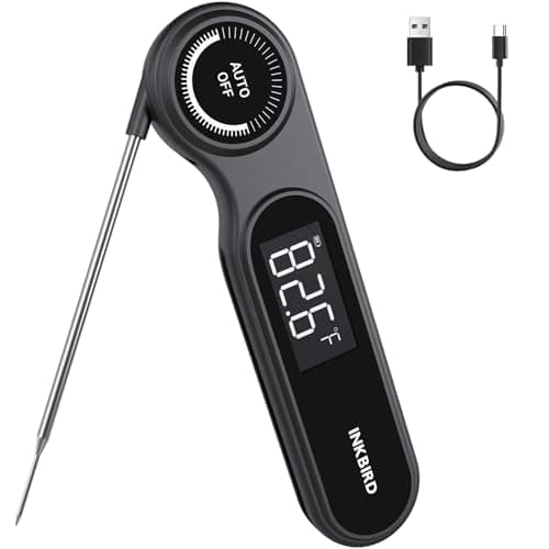 INKBIRD 0.5 Seconds Rechargeable Instant Read Meat Thermometer for Cooking