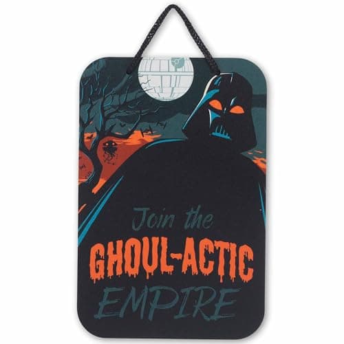 Disney Star Wars Darth Vader Ghoul-actic Empire Hanging Metal Sign