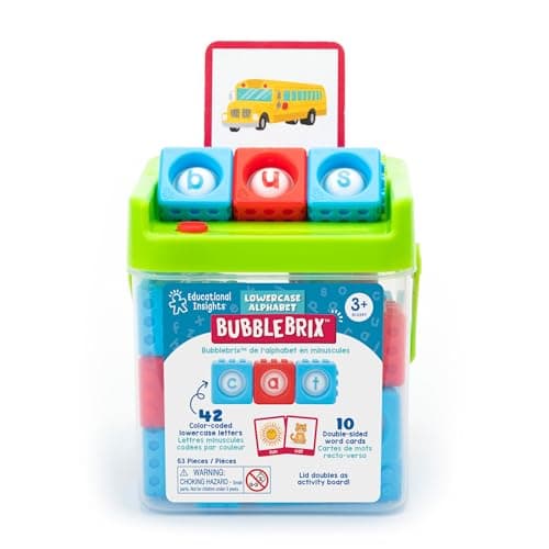 Educational Insights Lowercase Alphabet BubbleBrix