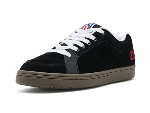 etnies Men's Sal23 Black/White/Red 8.5 Medium