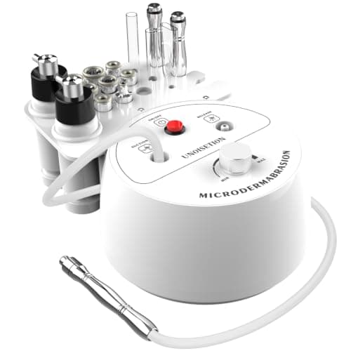 UNOISETION Diamond Microdermabrasion Machine Professional, 3 in 1 Dermabrasion Facial Peeling Skin Care Device for Salon Personal Home Use