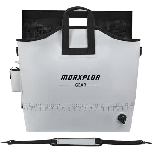 MORXPLOR Fish Bag Heavy Duty Tournament Fishing Weigh in Bag 26x23 19x34 inches