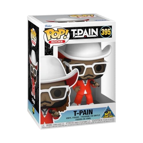 Funko POP! Rocks: T-Pain - Collectable Vinyl Figure - Gift Idea - Official Merchandise - for Kids & Adults - Music Fans - Model Figure for Collectors and Display