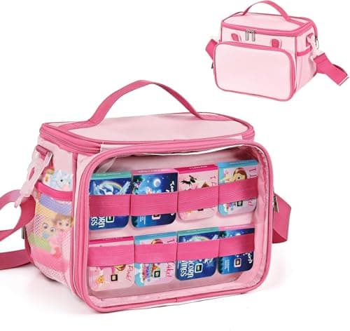 Craflakow Carrying Case Compatible with Little Tikes Story Dream Machine, Storage Bag Fits for Kids Book Projector, Audio Character（Show & Go Storage Case）