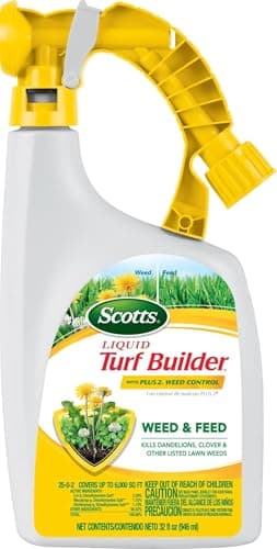 Scotts Liquid Turf Builder with Plus 2 Weed Control, 32 fl. oz.