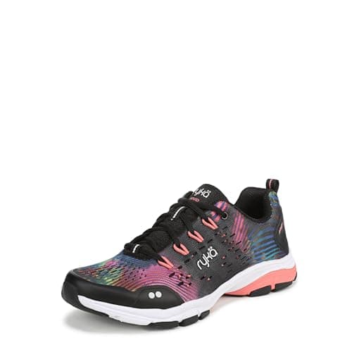 Ryka Women's Vivid RZX Cross Training Shoes Black Tie Dye 7.5 M