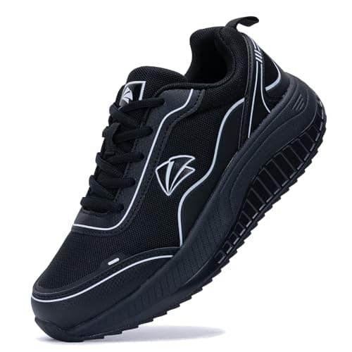 QAUPPE Women Orthotic Walking Shoes Plantar Fasciitis Arch Support Sneakers
