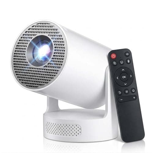Mini Projector 4K, WiFi & Bluetooth 5.4, Built-in Apps, Auto Keystone