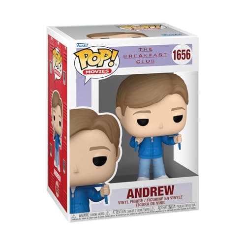Funko Pop Movies: The Breakfast Club - Andrew Clark - Collectable Vinyl Figure - Gift Idea - Official Merchandise - Toys for Kids & Adults - Comedy Fans - Model Figure for Collectors and Display