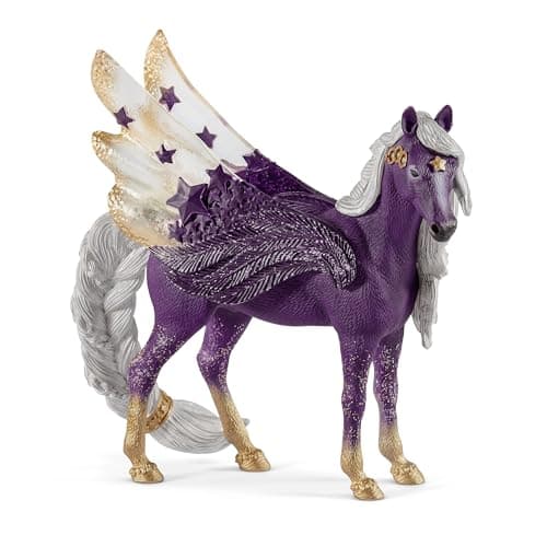 Schleich Bayala - Star Pegasus, Mare Toy Figurine - Kids Ages 5+ | 70579