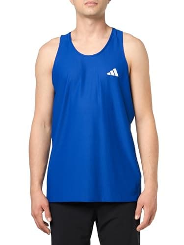 Adidas Men's Own The Run Running Tank Top, Team Royal Blue, XX-Large