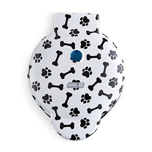 Dash Express Dog Treat Maker - DIY Bone-Shaped Treats - Personalized Dog Gifts - Easy to Clean - 8 Bones, White