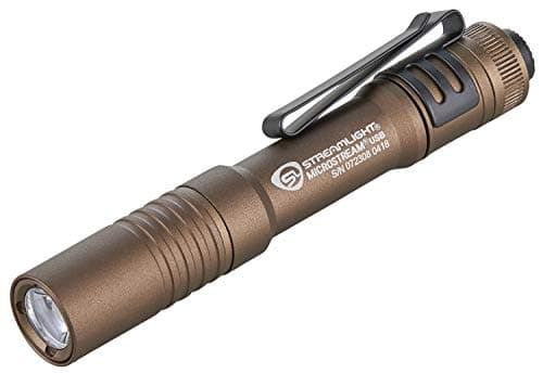 Streamlight 66608 MicroStream USB Flashlight, Coyote