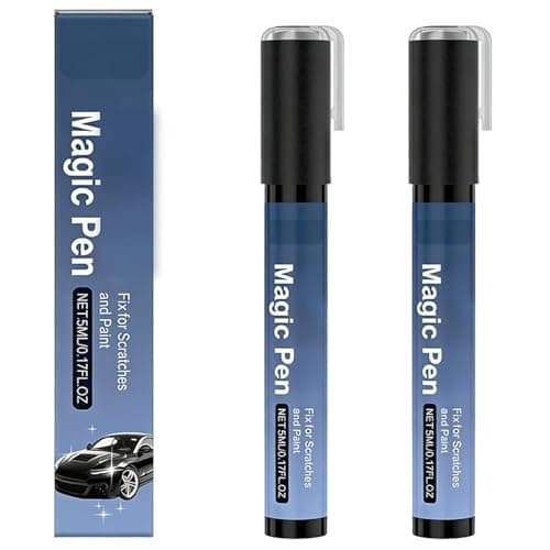 (2PCS) Magic Car Scratch Removal Pen, 2026 New Car Paint Repair Pen, Portable Auto Scratch Remover for Garage and Home Use, Universal Car Touch Up Pen for Drivers