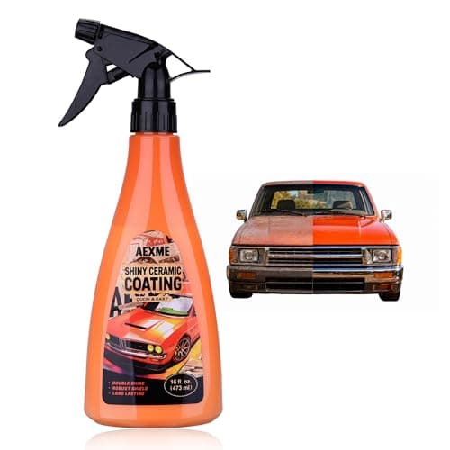 Car Ceramic Coating, Quick Spray Wax for Car Detailing High Gloss Shine