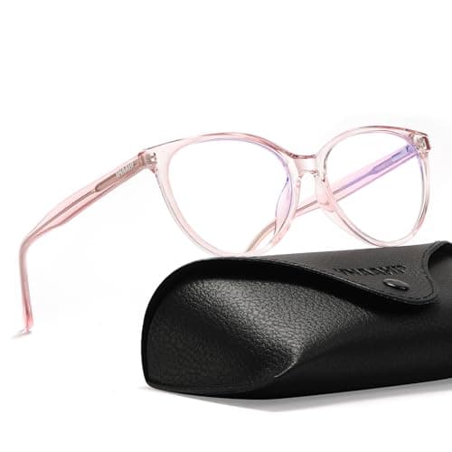 Ynaahi Blue Light Glasses for Men Women, Blue Light Blocker, 99% UV Protection. Ideal for Computer Use, Gaming, Reading.