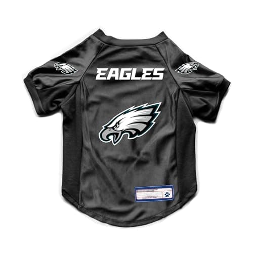 Littlearth NFL Philadelphia Eagles Stretch Pet Jersey, Team Color, Medium