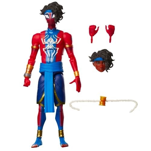 Marvel Legends Series Pavitr Prabhakar, Spider-Man: Across The Spider-Verse Collectible 6 Inch Action Figure