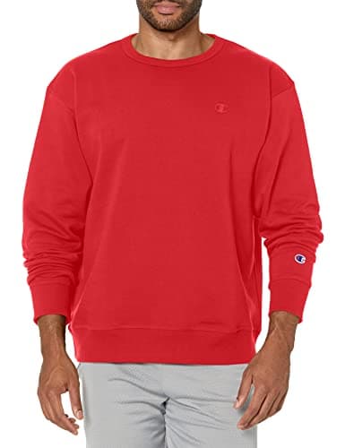 Champion Men's Crewneck, Fleece Sweatshirt, Crewneck Sweatshirts(Reg. or Big & Tall)