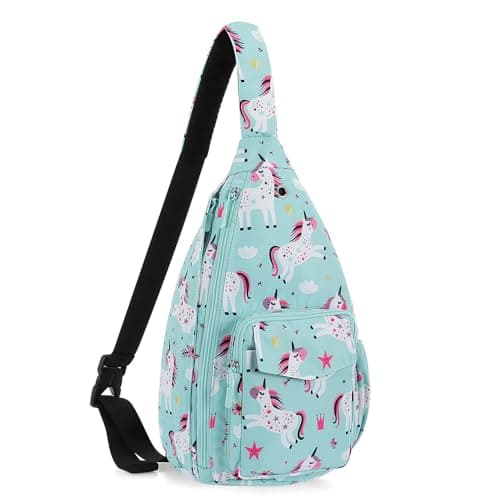 XEYOU Women's Sling Crossbody bag Casual Daypack Outdoor Travel Hiking Backpack for Cycling Walking Dog Hiking (Horse)