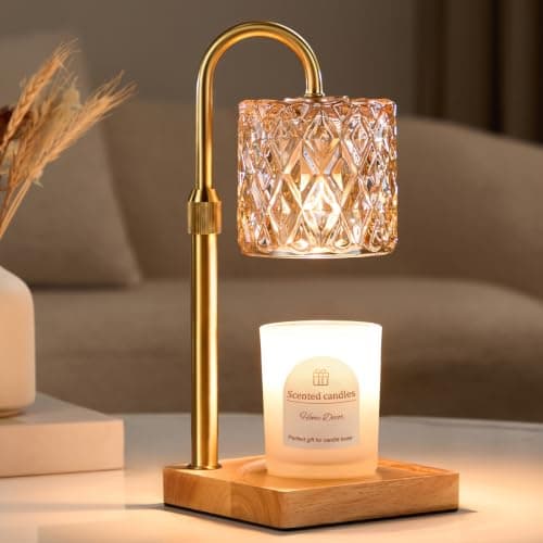 Candle Warmer Lamp with Timer,Wax Melt Warmer Housewarming Gifts for Women