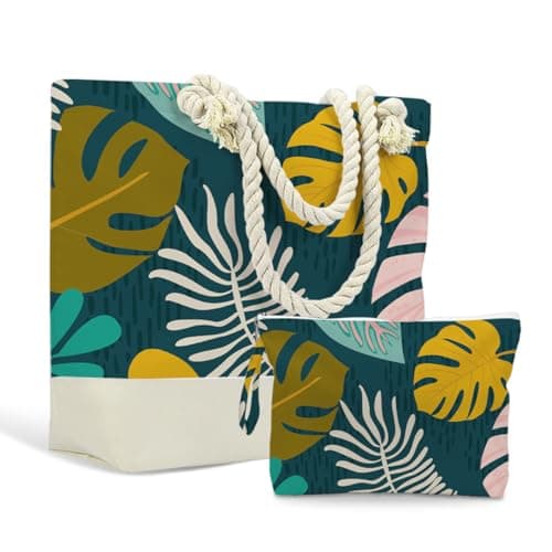 Fokongna Light Tote Bag & Wet Bag, Waterproof Compact Multi-purpose, Ideal Gift for Ladies Daily Carry Travel Short Trips
