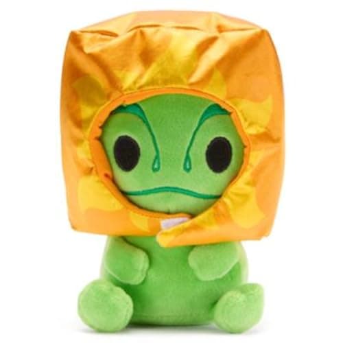 Disney Store Official Mini Mix-Its Plushies – Pascal - Cute Stuffed Animals - Mix & Match Detachable Hats - Hook and Loop Strap - Plush Toys for Kids and Collectors, 7 Inch