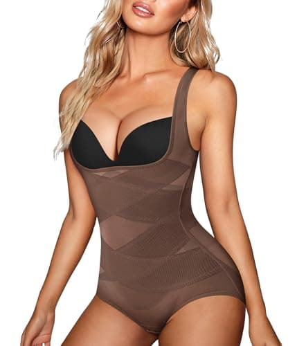 Shapewear Bodysuit for Women Tummy Control Waist Trainer Body Shaper Girdle
