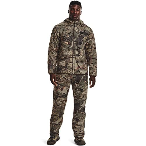 Under Armour mens Brow Tine ColdGear Infrared Jacket, Ua Forest 2.0 Camo (988)/Black, Medium