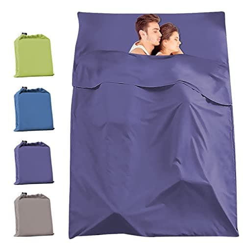 Mannice Travel and Camping Sheets Sleeping Bag Liner,Lightweight Travel Sheets for Hotel Portable Hotel Sleeping Bag Sack for Adults,Premium Soft Hotel Sleep Sheet for Traveling Hostels Picnic