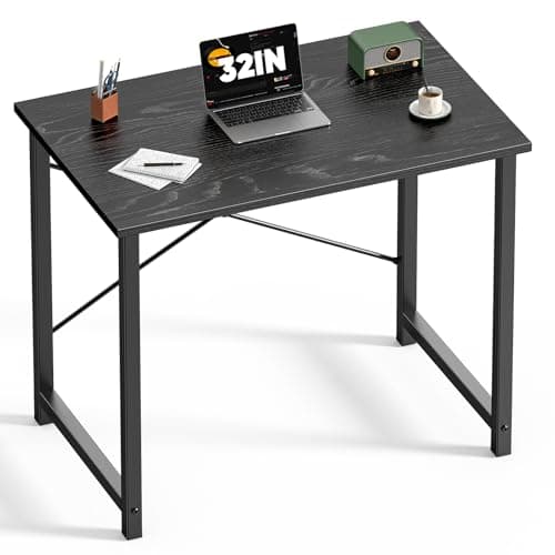 DUMOS 32 Inch Small Computer Desk, Gaming Desks for Home Office Bedroom