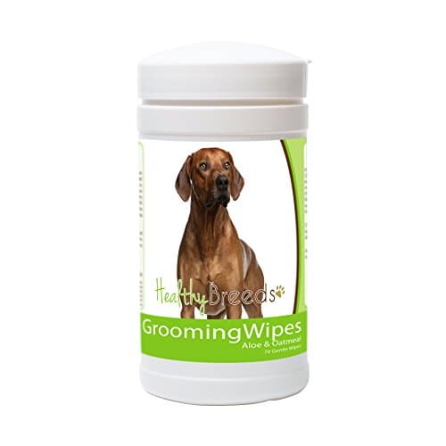 Healthy Breeds Rhodesian Ridgeback Grooming Wipes 70 Count