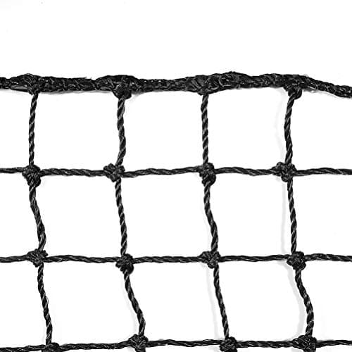 Aoneky 10x10ft Baseball Backstop Net, #42 HDPE Knotted Sports Netting, 1.5" Mesh Heavy Duty Barrier for Practice, Backyard, Multi-Sport Use