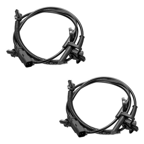 SPEEDWOW 2Pcs ABS Wheel Speed Sensor Front Left/Right Compatible with 08 09 2010 2011 2012 2013 2014 2015 2016 2017 Buick Enclave Chevy Traverse GMC Acadia Saturn Outlook 17 Acadia Limited 22739727