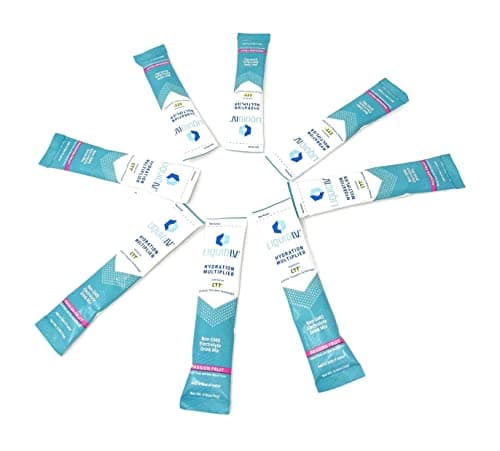 LIQUID IV Passion Fruit Hydration Drink Mix 8 Count, 0.56 OZ