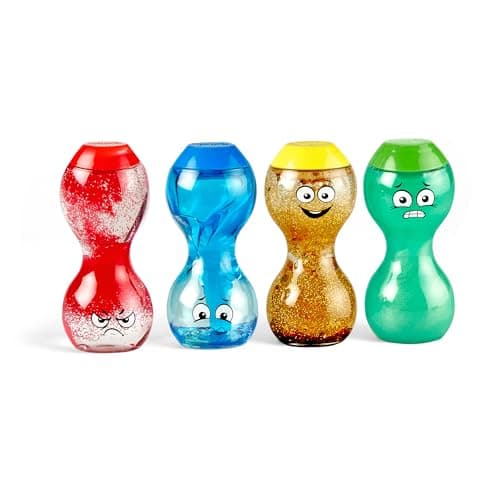 hand2mind Express Your Feelings Sensory Bottles-Primary Emotions