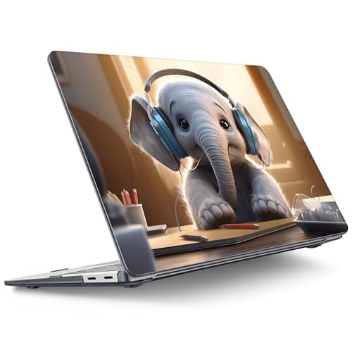 Tuiklol for 2025 Microsoft Surface Laptop 13 inch Case, Windows 11 Touchscreen Copilot+ PC Laptop 13 Model 2095 with Protection Surface 13 inch Cover,Elephant