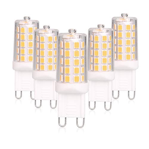 BAOMING G9 LED Bulb Dimmable 4W T4 2700K Soft Warm White 5Pack 120V