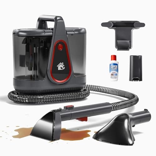 WURESE 17KPa Portable Carpet Cleaner Machine, Spot Shampooer for Couch Sofa