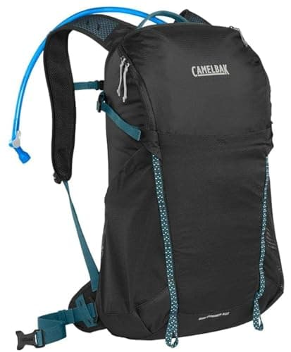 CamelBak Rim Runner X22 Hiking Hydration Pack with 1.5L Crux Reservoir, Black 2.0