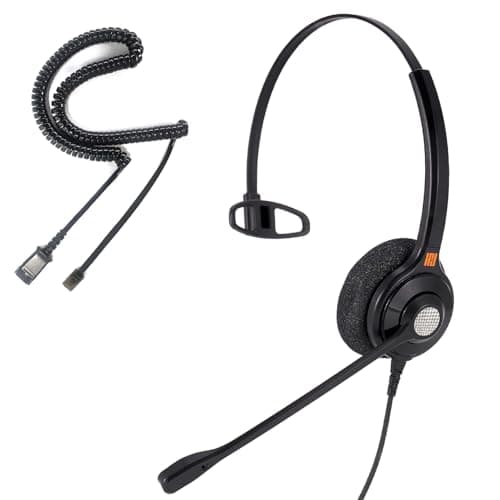 IPD IPH-210 Phone Headset Wired QD to RJ9 Monaural