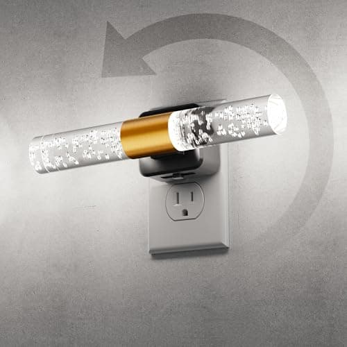 L LOHAS LED Bright Night Light, Night Lights Plug into Wall, 180° Rotating