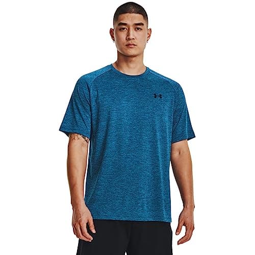 Under Armour Men's Tech 2.0 Short-Sleeve T-ShirtDISC, (426) Varsity Blue / / Black, X-Small