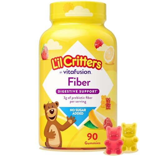 Lil Critters Kids Fiber Gummies for Digestive Support | Sugar Free