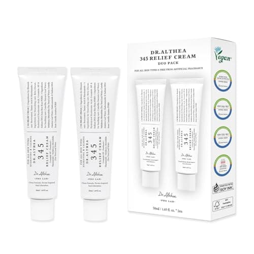 Dr.Althea 345 Relief Cream, 1.69 Fl Oz (Ver.2 - Pack of 2)