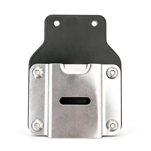Qywwss Durable Waist Hammer-Hammer Holder Loop-Belt Tool Clip Heavy-Hammer Holder for Tool Belt-Duty Magnetic Tool Holder for Belt Clip-Leather Heavy Duty Steel (Tape Measure Clip)